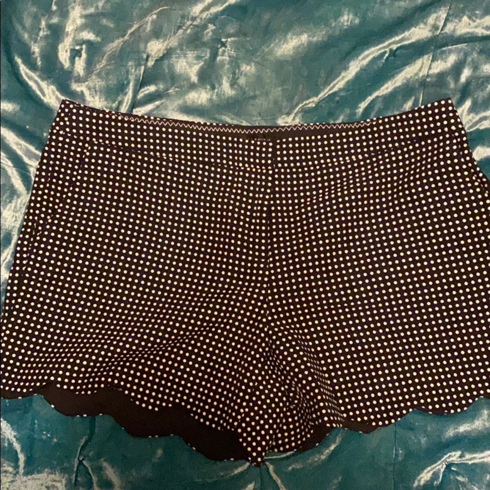 Polka dot shorts